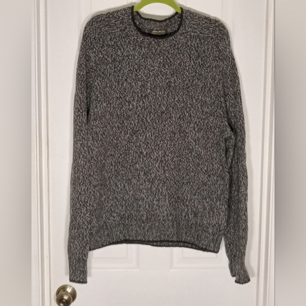 lamb's wool blend sweater Eddie Bauer pullover Women's